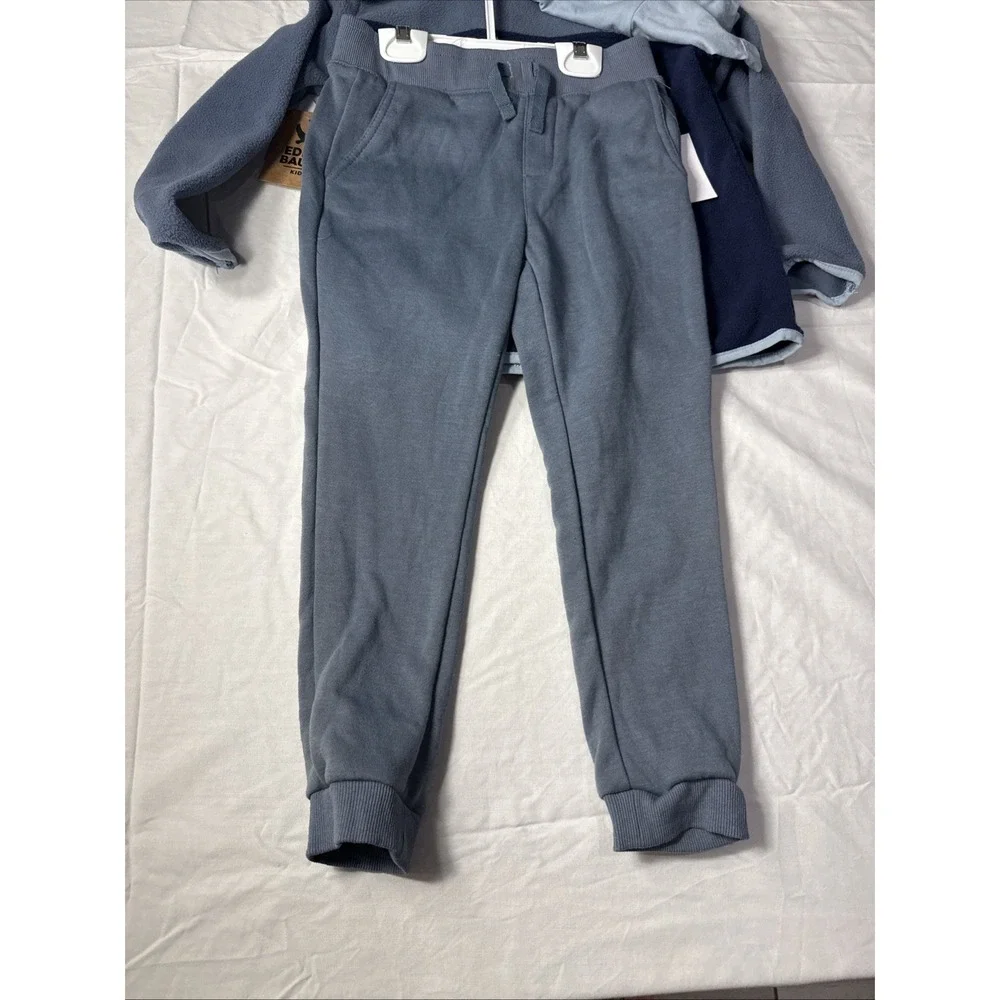 NWT Eddie Bauer 3 Piece Set Boys Size 6 Jacket, Pants And Tshirt Coastal Blue